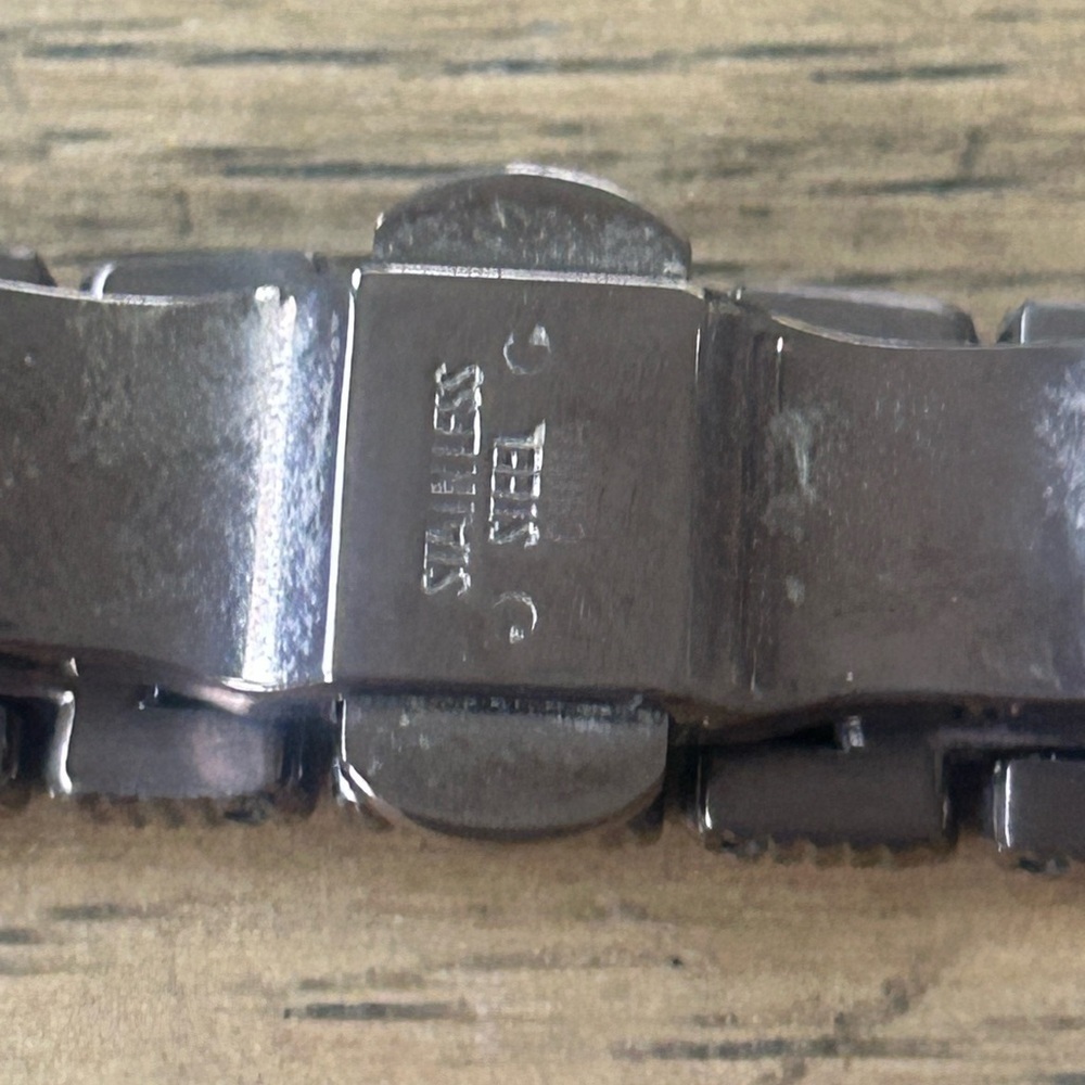 Judith RIPKA Stainless Steel Chocolate Color Watch Band SMALL - Picture 6 of 6